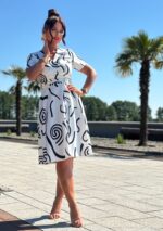 Sukienka LAURETTE White Paradise — zdjęcie 2