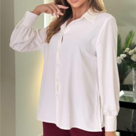 Bluzka koszulowa Cream Soft