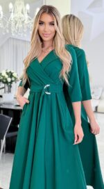 Sukienka Velvet Green — zdjęcie 7
