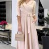Sukienka Lauratte Beige Long
