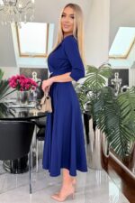 Sukienka Lauratte Navy Long — zdjęcie 5