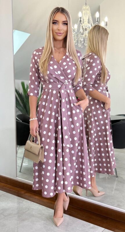 Sukienka Polka Mocca — zdjęcie 2