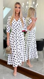 Sukienka Polka White — zdjęcie 8