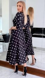 Sukienka Polka Black — zdjęcie 4