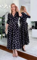 Sukienka Polka Black — zdjęcie 5
