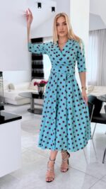 Sukienka Polka Trendy — zdjęcie 6
