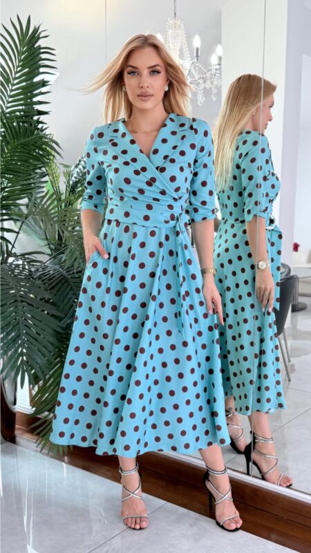 Sukienka Polka Trendy — zdjęcie 4