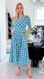 Sukienka Polka Trendy — zdjęcie 5