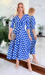 Sukienka Polka Blue — zdjęcie 5