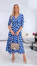 Sukienka Polka Blue
