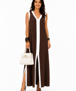 Sukienka Maxi Monique Mocha