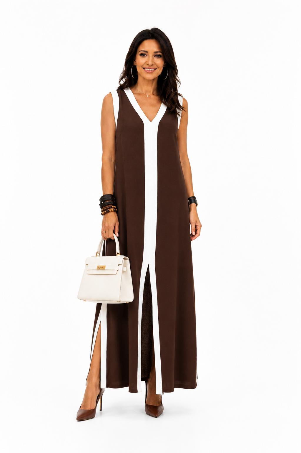 Sukienka Maxi Monique Mocha