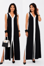 Sukienka Maxi Monique Black — zdjęcie 2