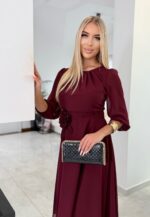Sukienka Aurelia Bordo — zdjęcie 2