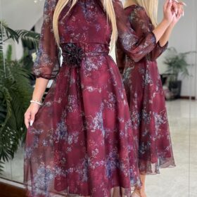 Sukienka Versailles Wino