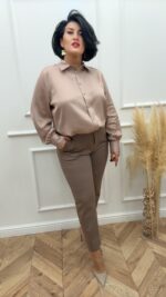 Spodnie Alessa – Cappuccino - obrazek 2